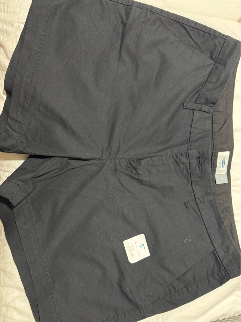 Trio of Old Navy Women's 5" Inseam Chino Shorts